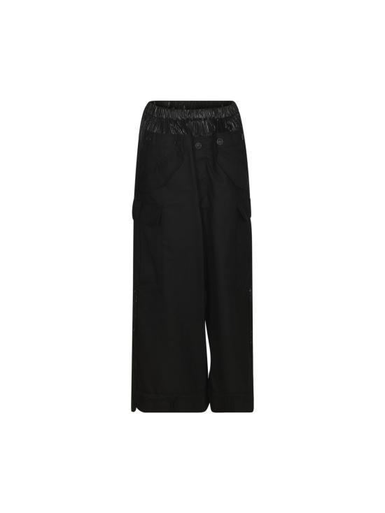 25FW 와타나베 준야 스트레이트 팬츠 JP P046 BLACK Black