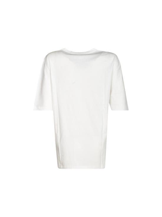 26SS 앤 드뮐미스터 반팔 티셔츠 B0010369 FA072 P01 White - ANN DEMEULEMEESTER
