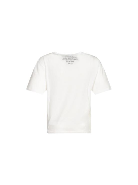 26SS 앤 드뮐미스터 반팔 티셔츠 B0010245 FA206 P0118 White - ANN DEMEULEMEESTER