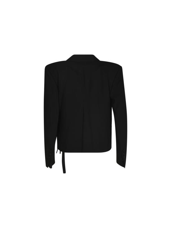26SS 앤 드뮐미스터 코트 B0010172 FA037 099 Black - ANN DEMEULEMEESTER