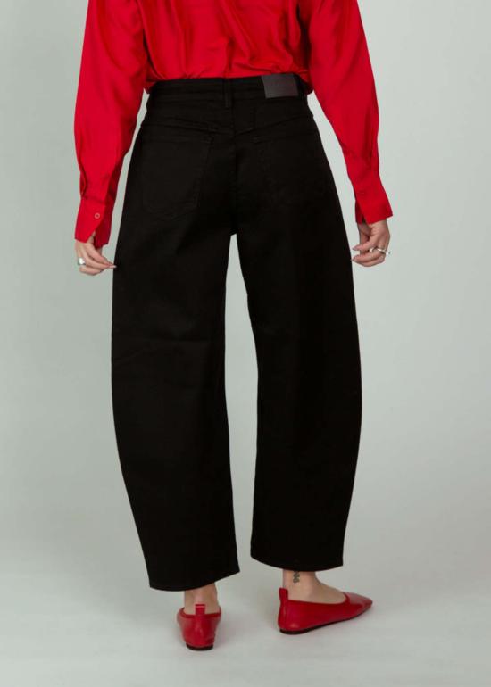  클로즈드 데님 팬츠 닫힌 재지 배럴 진 블랙 - CLOSED