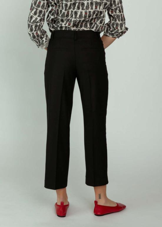  클로즈드 크롭 팬츠 세란돈 팬츠 블랙 - CLOSED