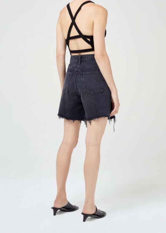  에이골디 숏팬츠 아골드 폴드 웨이스트밴드 반바지 - AGOLDE