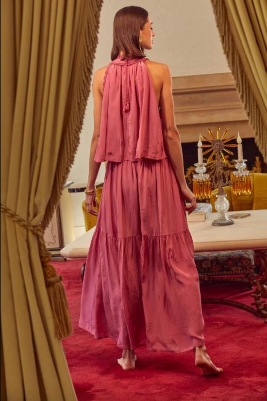  캐롤리나 케이 롱 스커트 캐롤라이나 K 메어 스커트 핑크 - CAROLINA K