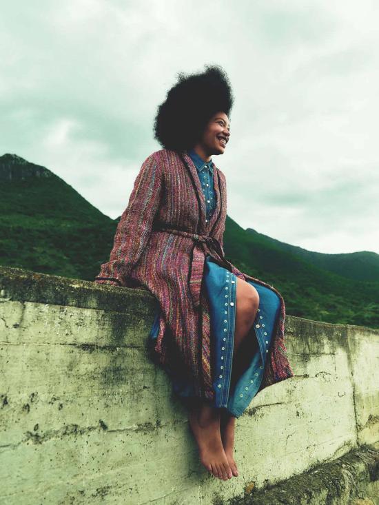  캐롤리나 케이 코트 캐롤라이나 K 루아  멀티 퍼플 - CAROLINA K