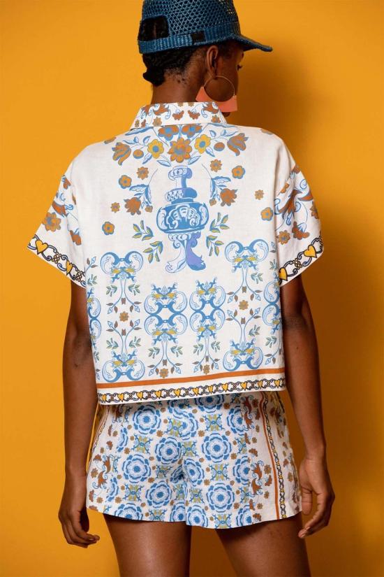  캐롤리나 케이 숏팬츠 캐롤라이나 K 로마 반바지 - CAROLINA K