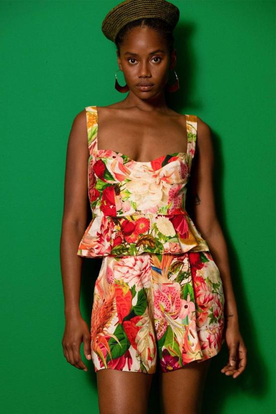  캐롤리나 케이 숏팬츠 캐롤라이나 K 로마 반바지 - CAROLINA K