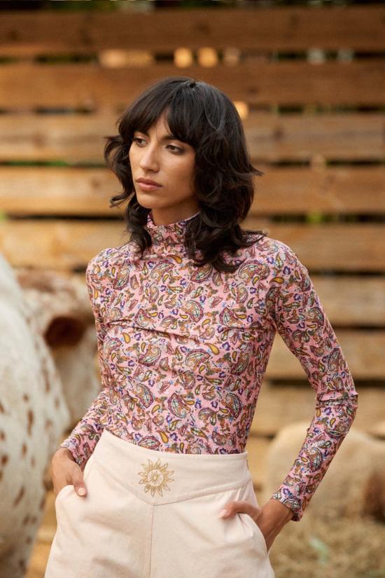  캐롤리나 케이 블라우스 캐롤라이나 K 티나 탑