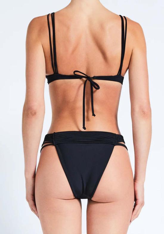  데본 윈저 비키니 수영복 졸린 탑 블랙 - DEVON WINDSOR