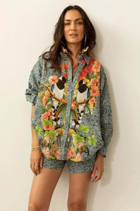  캐롤리나 케이 숏팬츠 캐롤라이나 K 카바나 반바지 - CAROLINA K