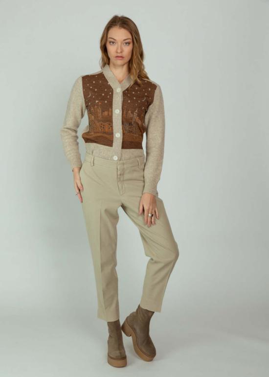  클로즈드 크롭 팬츠 닫힌 소네트 팬츠 실트 그레이