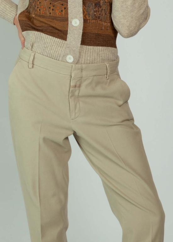  클로즈드 크롭 팬츠 닫힌 소네트 팬츠 실트 그레이 - CLOSED