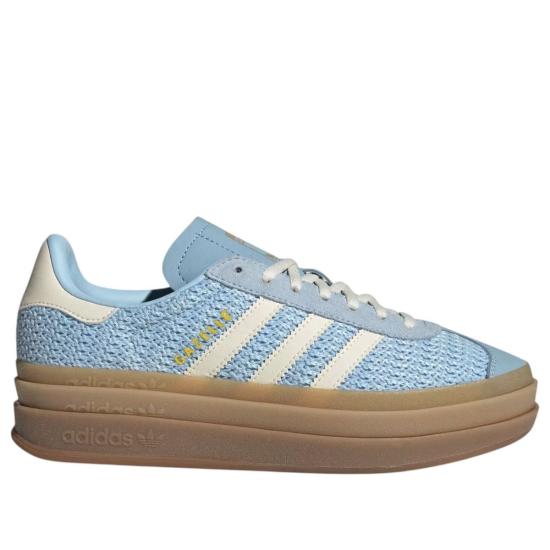  아디다스 가젤 볼드 스니커즈 JS3899 Clear Sky Sand Strata Cream White DOM - ADIDAS