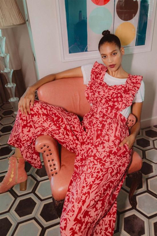  캐롤리나 케이 점프수트 캐롤라이나 K 카렌  로즈 탄