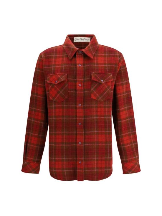 26SS God'S True Cashmere 긴팔 셔츠 HY25U1111LOTRST AMETHYST RED