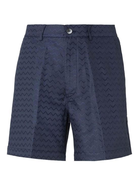  미소니 숏팬츠 Us25 Si0 B Bw00 Va 반바지 블루 - MISSONI