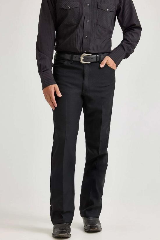  Wrangler 데님 팬츠 랭글러 랜처 부츠 진 블랙 - OTHER BRANDS