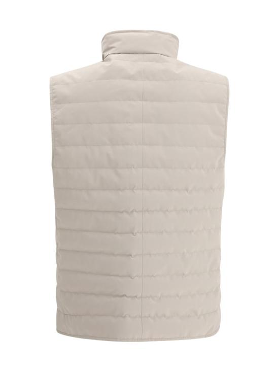 26SS 브루넬로 쿠치넬리 패딩 조끼 MM4791451 CJM82 Beige - BRUNELLO CUCINELLI