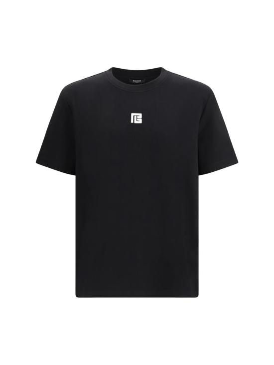 26SS 발망 반팔 티셔츠 GH1EG000BC87 EAB Black