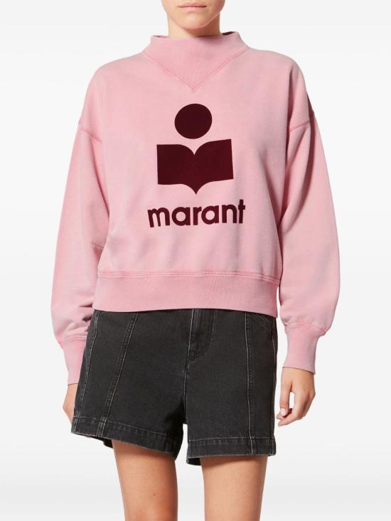 26SS 이자벨마랑에뚜왈 스웨터 SW0003FA D1M04E BGBY Pink - ISABEL MARANT ETOILE