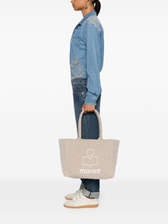 26SS 이자벨마랑 YENKY 옌키 로고 토트백 PM0062FA A1X19M 90BE Beige - ISABEL MARANT