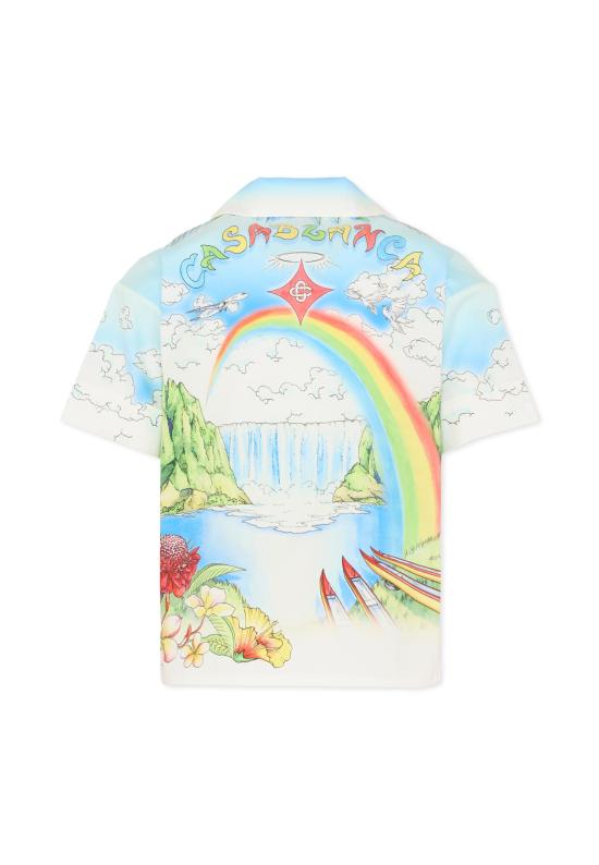 26SS [키즈] 카사블랑카 폴로 셔츠 KSP26 SH 180 02 EX BC MULTICOLOR