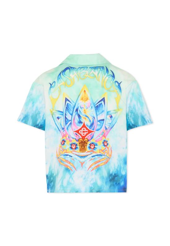 26SS [키즈] 카사블랑카 폴로 셔츠 KSP26 SH 180 01 EX BC MULTICOLOR - CASABLANCA