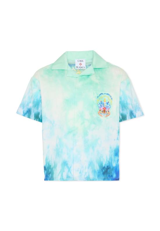 26SS [키즈] 카사블랑카 폴로 셔츠 KSP26 SH 180 01 EX BC MULTICOLOR