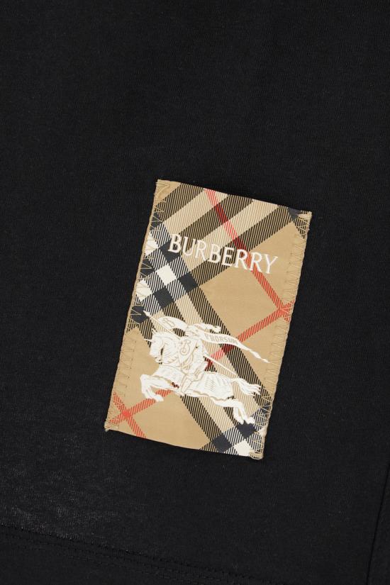 26SS 버버리 반팔 티셔츠 8104889 A1189 BLACK - BURBERRY