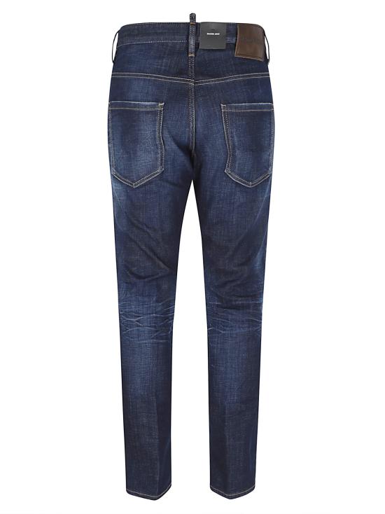 25FW 디스퀘어드2 데님 팬츠 S74LB1737 D30010 470 NAVY BLUE - DSQUARED2