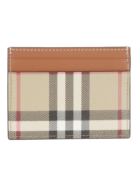 25FW 버버리 체크 카드 케이스 8109801 A9534 VNTG CHK BRIAR BROWN