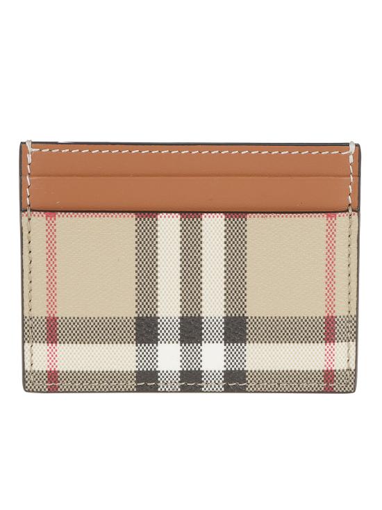 25FW 버버리 체크 카드 케이스 8109801 A9534 VNTG CHK BRIAR BROWN - BURBERRY