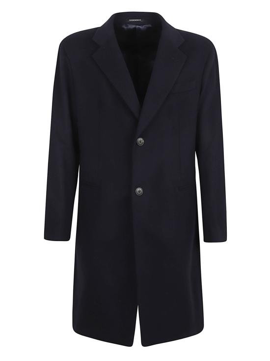 25FW 엠포리오 아르마니 케이프 EM000349 TE17028 UB109 DARK NAVY