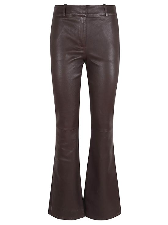 25FW 아르마 가죽 팬츠 001L256031 02 SHIRAZ