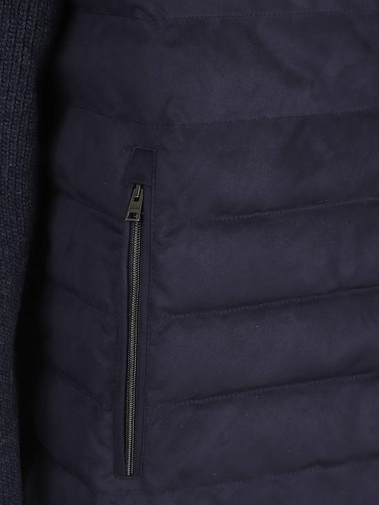 25FW 에르노 콘 카디드 울 G.7 & 스웨이드 이펙트 리조트 자켓 MP00001UR 70260 9201 BLU - HERNO