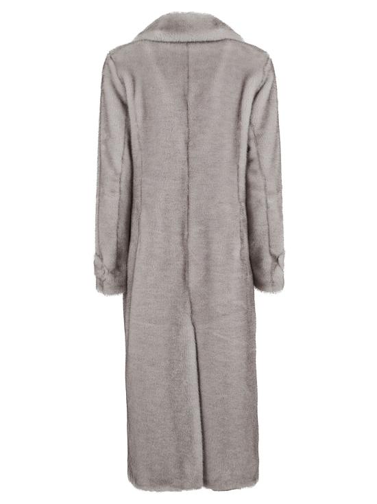 25FW 에르노 얼터너티브 멜란지 밍크 퍼 코트 GC000545D 12739 9410 GRIGIO CHIARO - HERNO