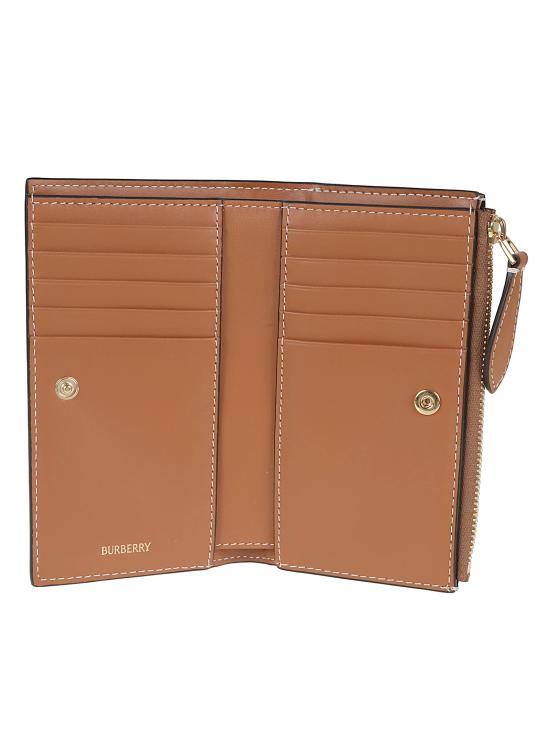 25FW 버버리 미디엄 체크 바이폴드 지갑 8109808 A9534 VNTG CHK BRIAR BROWN - BURBERRY