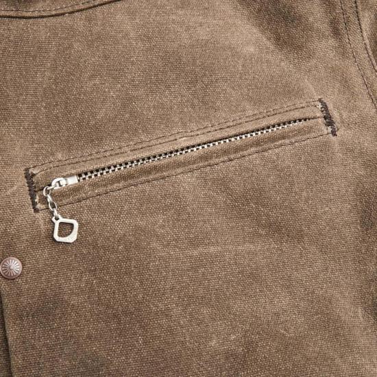  Freenote Cloth 무스탕 프리노트 클로스 Rj 2 20온스 시어링 안감 왁스 캔버스 재킷 담배색 - OTHER BRANDS