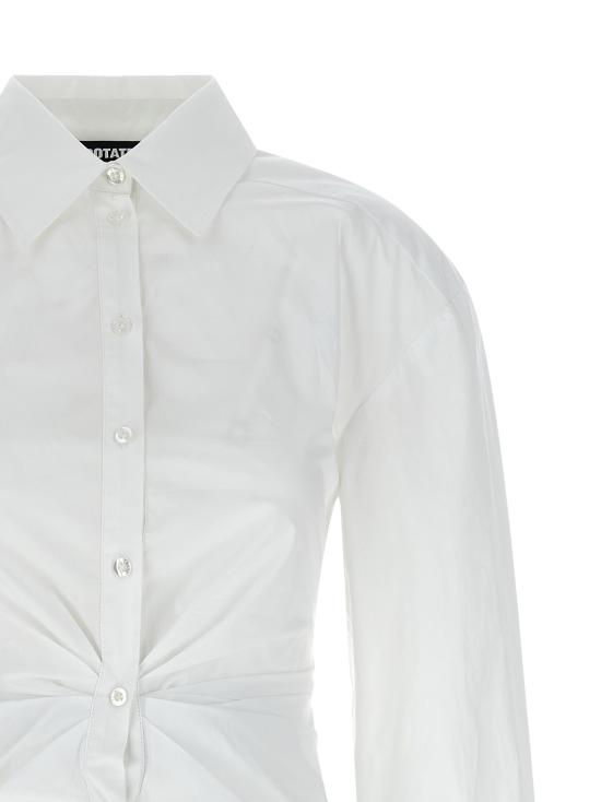 26SS 로테이트 바이 크리스텐슨 숏 원피스 115162400400 White - ROTATE BY BIRGERCHRISTENSEN