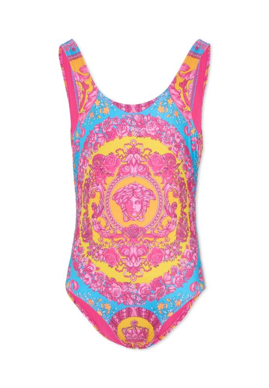 26SS [키즈] 베르사체 원피스 수영복 1021476 1A16912 5PF70 MULTICOLOR - VERSACE