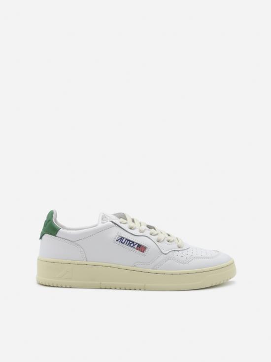 26SS 오트리 메달리스트 로우 AULM LL20 WHT GREEN