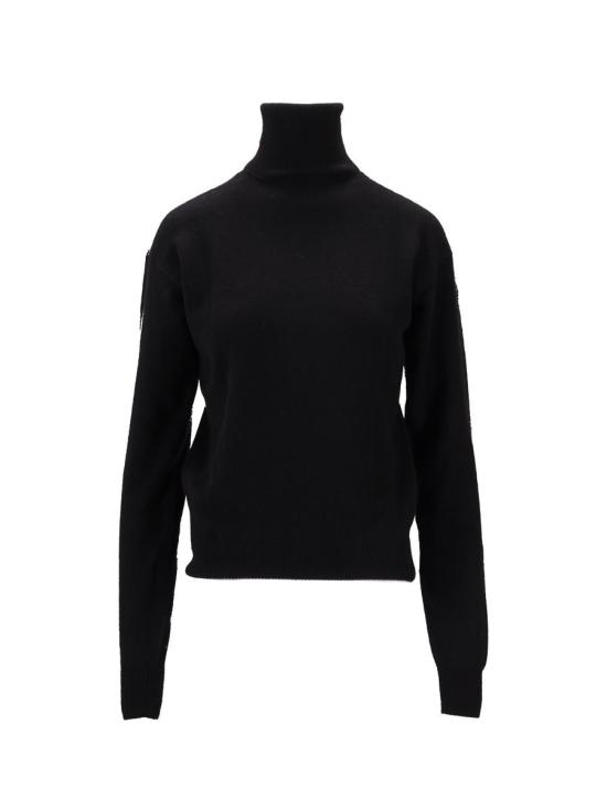 25FW 생로랑 터틀넥 841026Y77ET 1000 NOIR Black