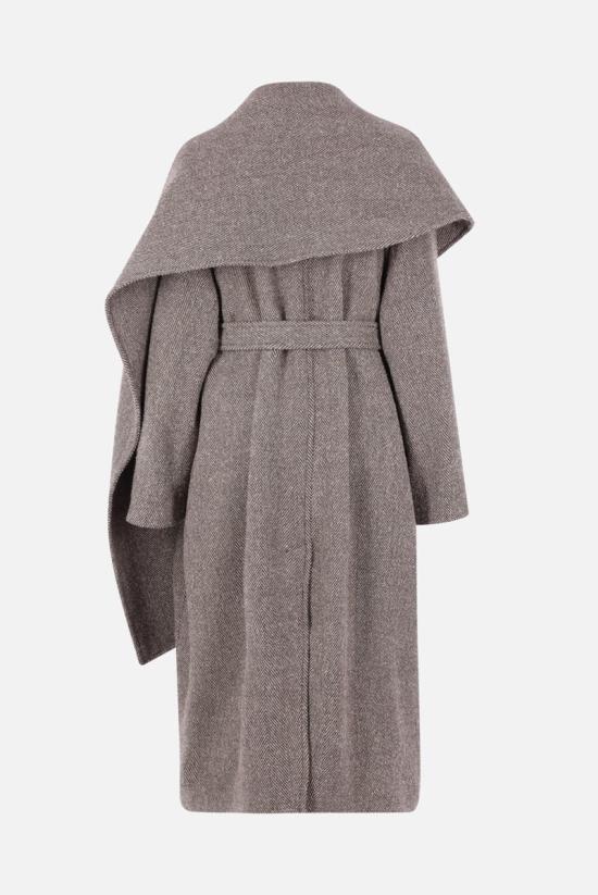 25FW 살바토레 페라가모 아우터 788141 ESPRESSO WHITE - SALVATORE FERRAGAMO