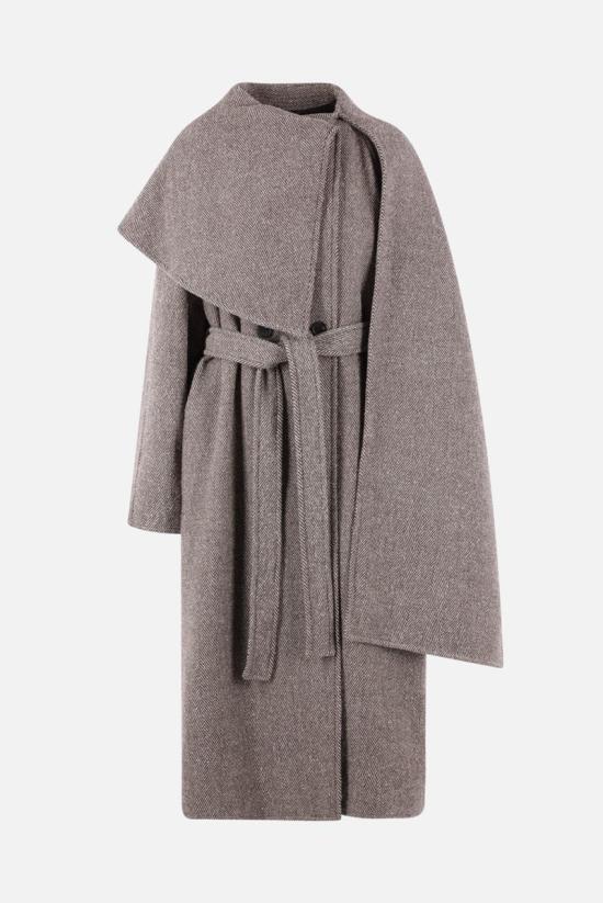 25FW 살바토레 페라가모 아우터 788141 ESPRESSO WHITE