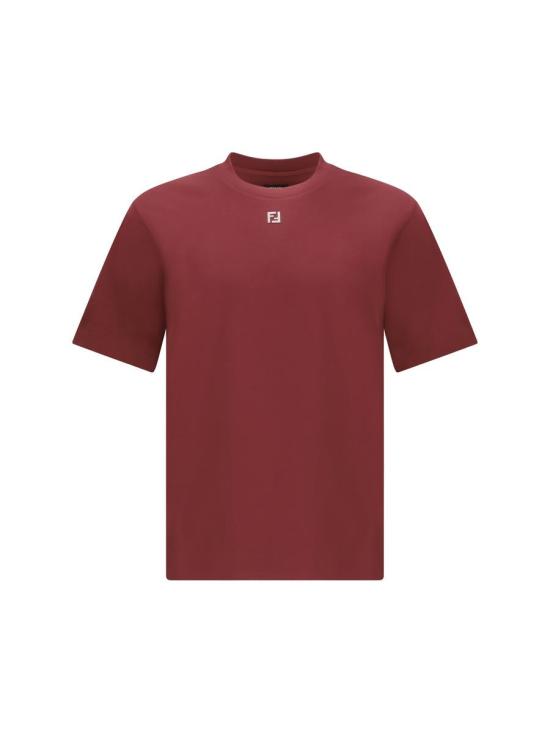 26SS 펜디 반팔 티셔츠 FY0936ARYY F0HM6 Red