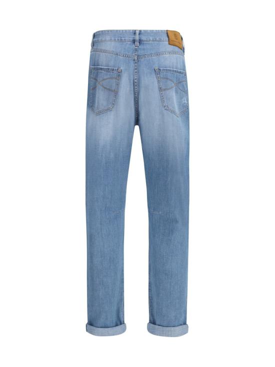 25FW 브루넬로 쿠치넬리 숏팬츠 ME645X2340 C1470 BLUE - BRUNELLO CUCINELLI