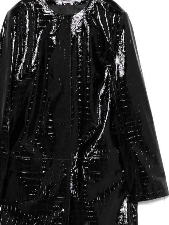 25FW 토템 아우터 252WRO0219LE0129001 Black - TOTEME