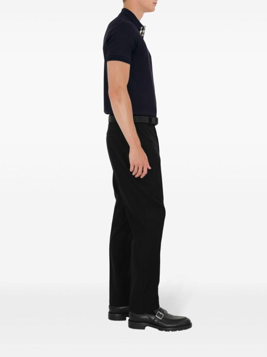 26SS 버버리 코튼 폴로 티셔츠 8099165 B1488 Coal blue - BURBERRY