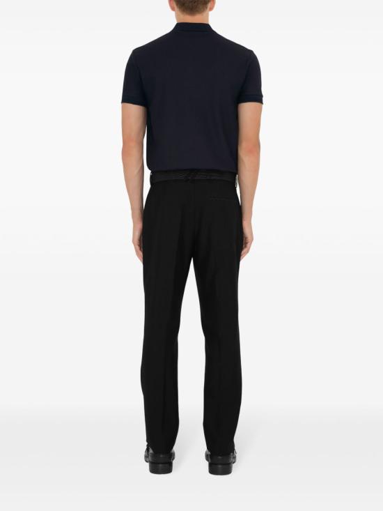 26SS 버버리 코튼 폴로 티셔츠 8099165 B1488 Coal blue - BURBERRY