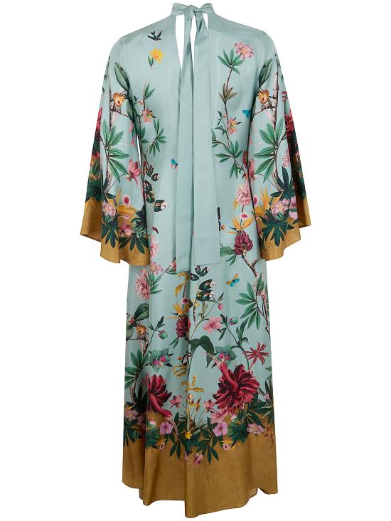 26SS 라 더블제이 롱 원피스 DRE0232 SIL001ZOF06 BU01 ZOOFLORA PLAC E - LA DOUBLEJ